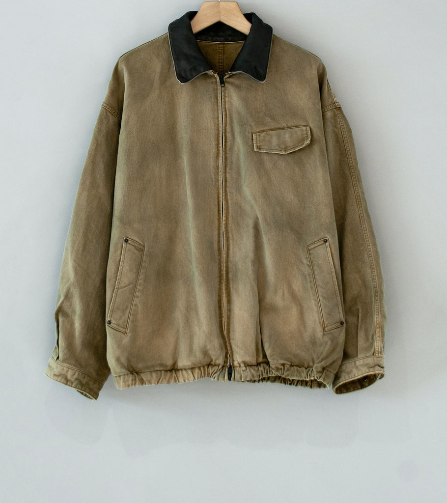 joe　SULFUR DYED WHIP CORD VINTAGE ZIP ssstein - SULFUR DYED WHIP CORD VINTAGE ZIP JACKET | Harmonia公式