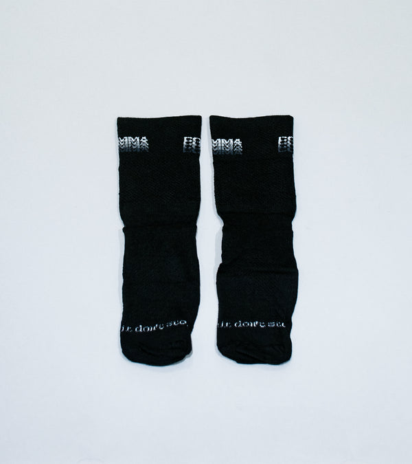 Comma 'Woolrage® Sock' (Fat Stacks Black)