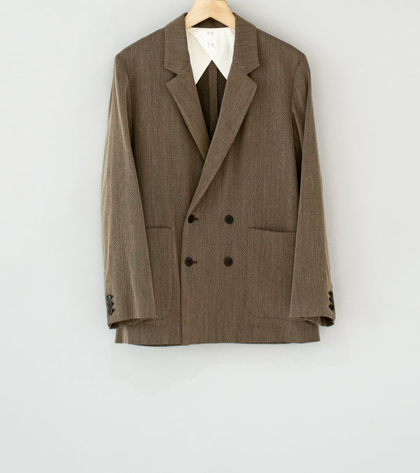 Seya 'Siwa Tailored Jacket' (Dates Summer Wool Herringbone)