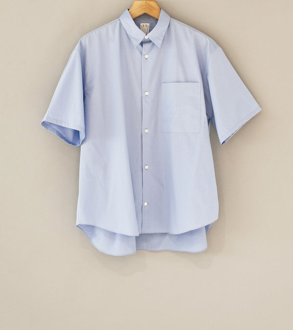 Seya 'Eternal Summer Shirt' (Hazed Sky Micro Brush Cotton)