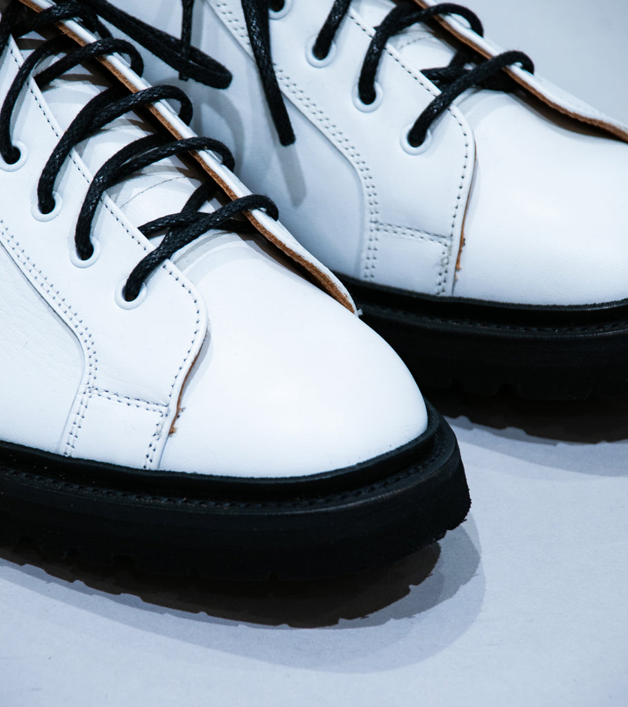 James Coward 'Trickers Monkey Shoe' (White Calf Leather) – C'H'C'M'