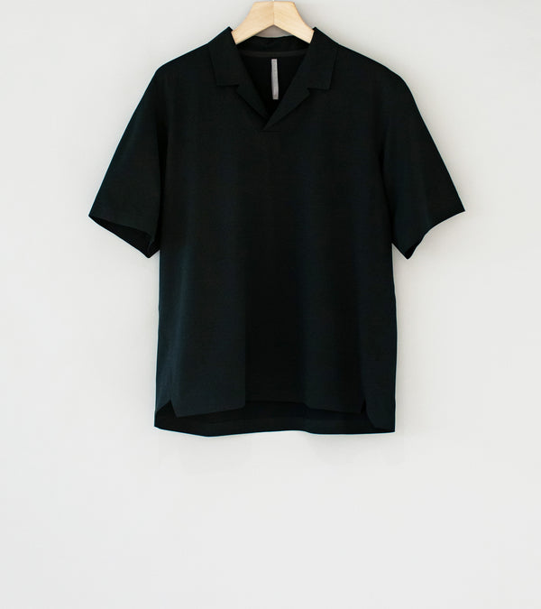 Veilance 'Metron SS Polo Shirt' (Black)