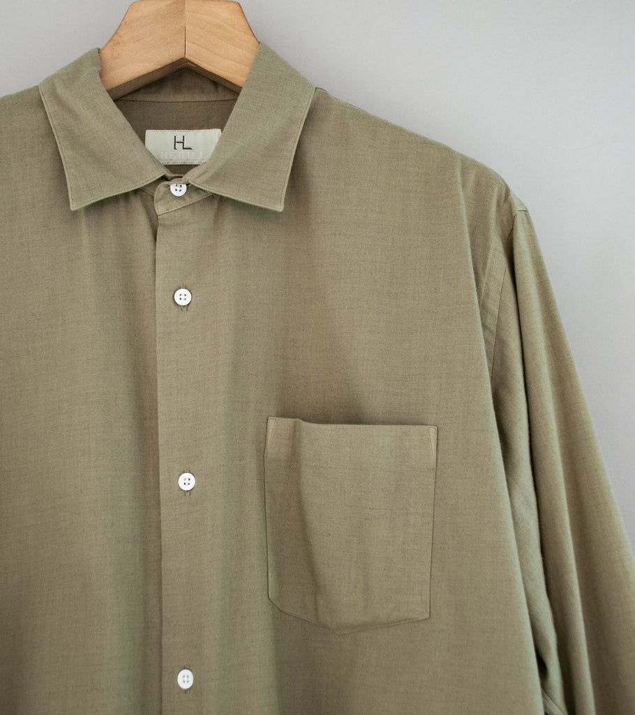 auralee SUPER LIGHT WOOL CHECK SHIRTS