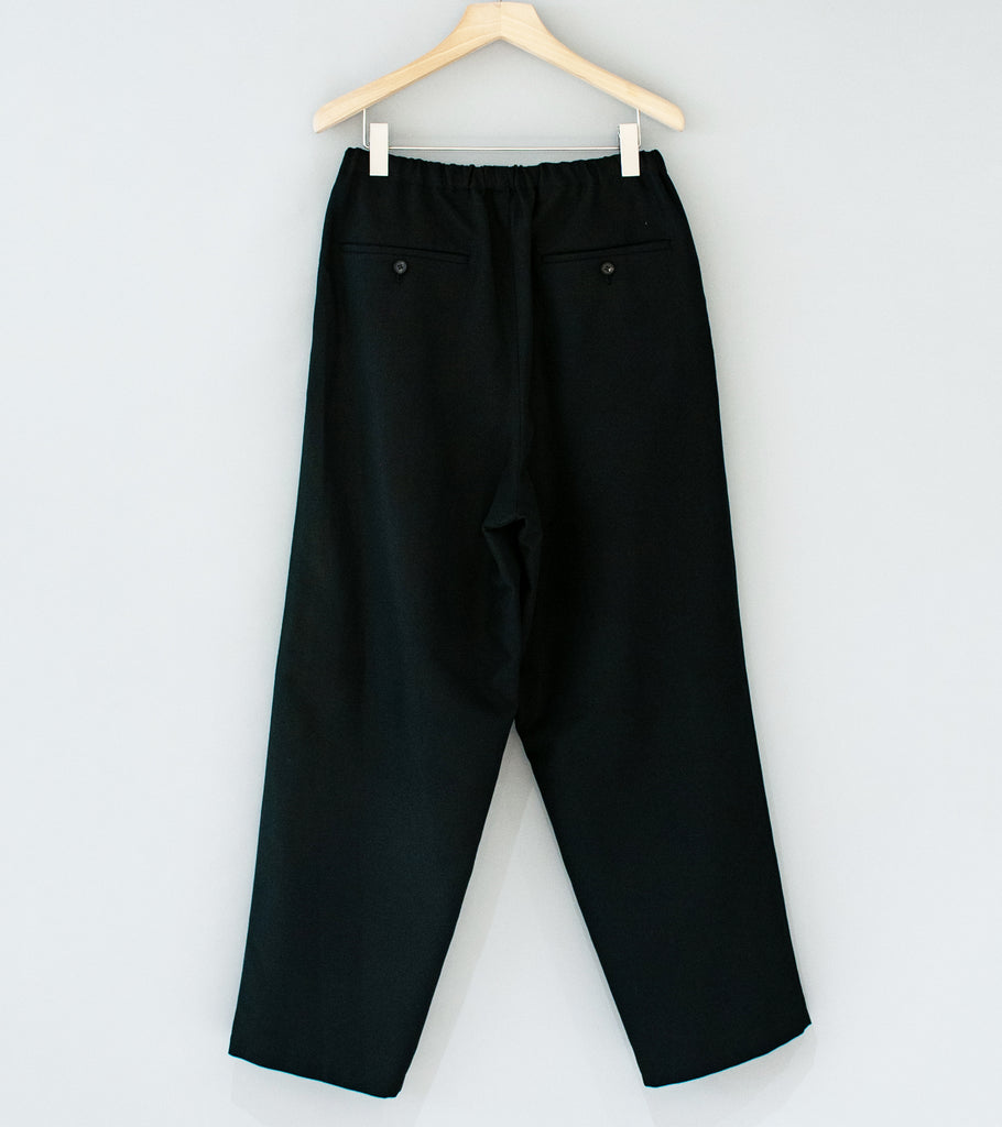 Stein 'Drawstring Wide Trousers' (Black)