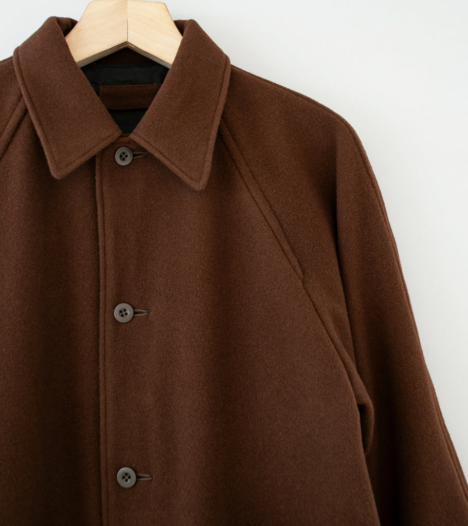 James Coward 'Workshop Coat' (Brown Wool Flannel) – C'H'C'M'