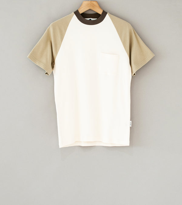 Anglozine 'Pebble T-Shirt' (Cream)