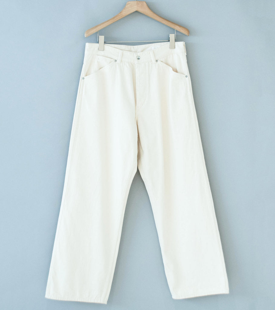 Bauth 'Satin Painter Pants' (Ecru) – C'H'C'M'