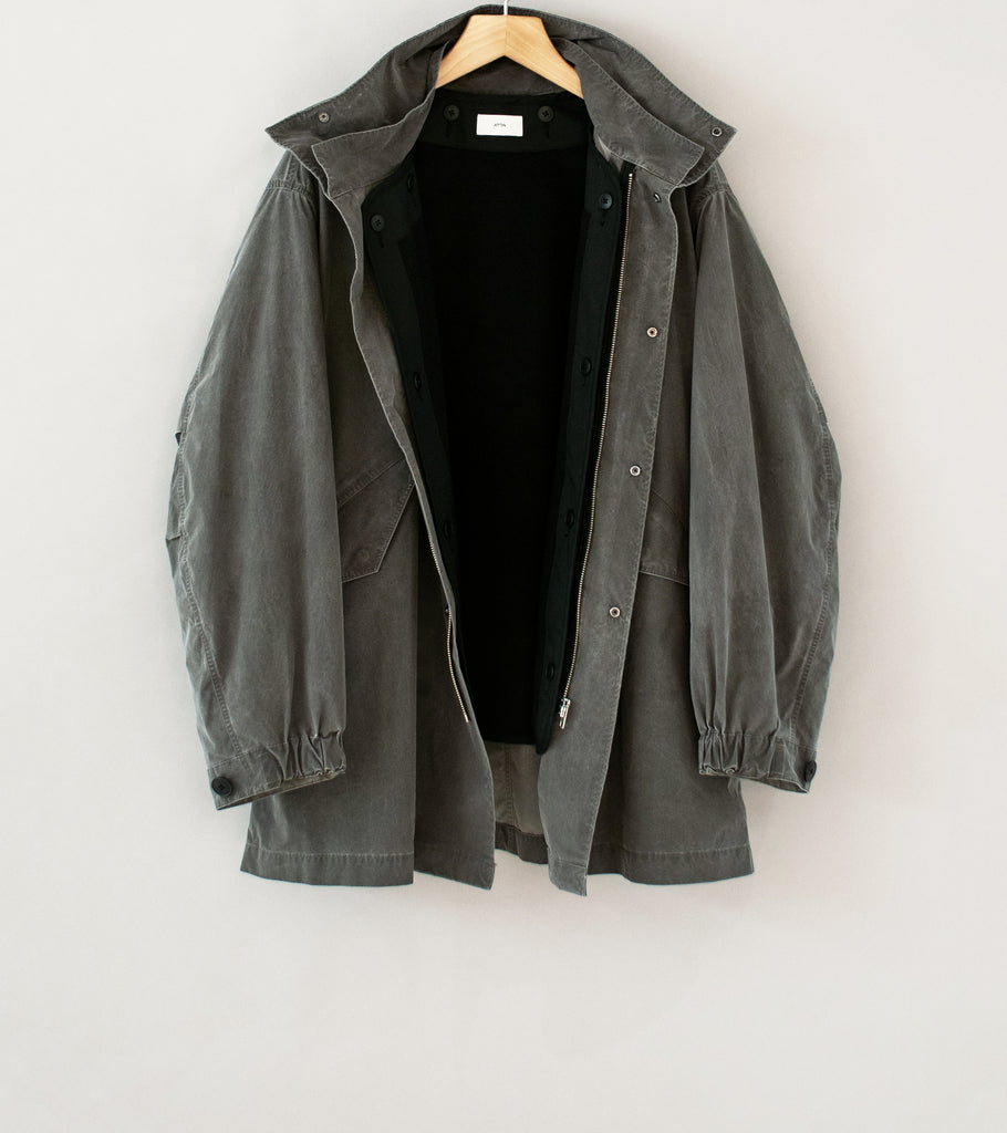 美品【ATON 】BEAUTY&YOUTH別注 SHORT MODS COAT ATON/AIR WEATHER SHORT MODS COAT