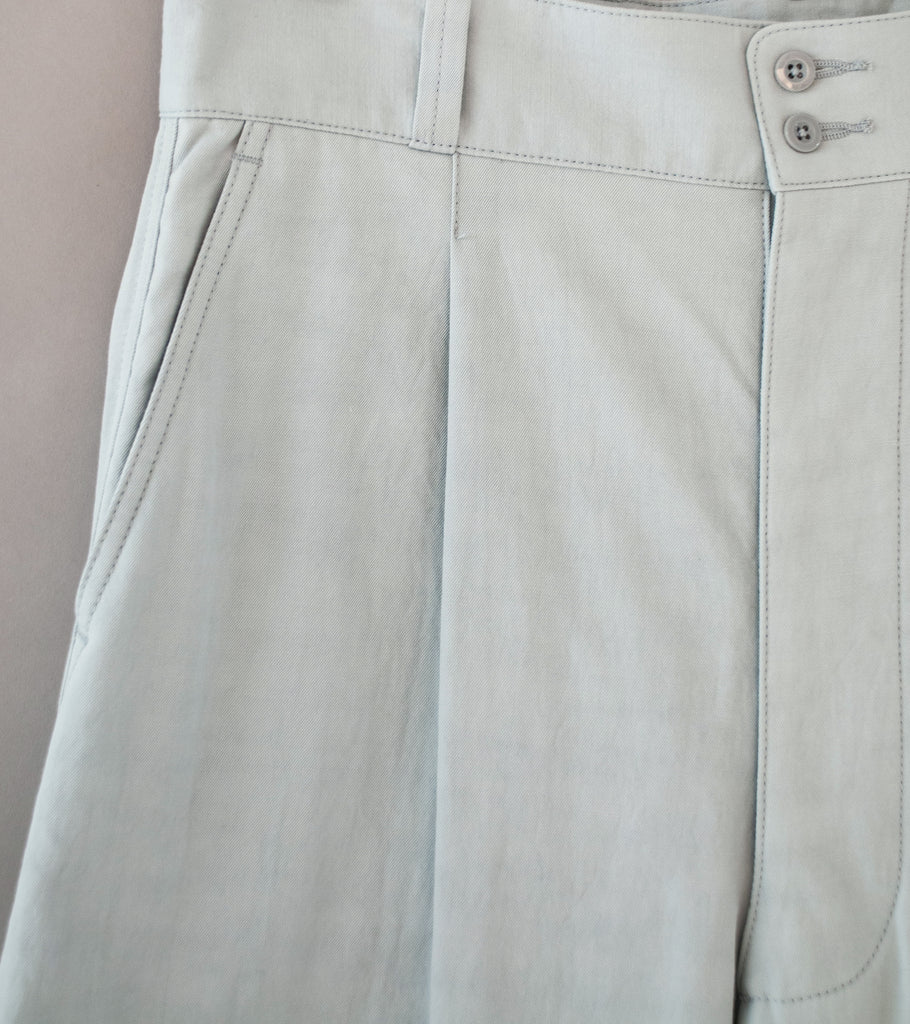 Aton 'M-47 Pants' (Sax Hard Washed Cotton) – C'H'C'M'