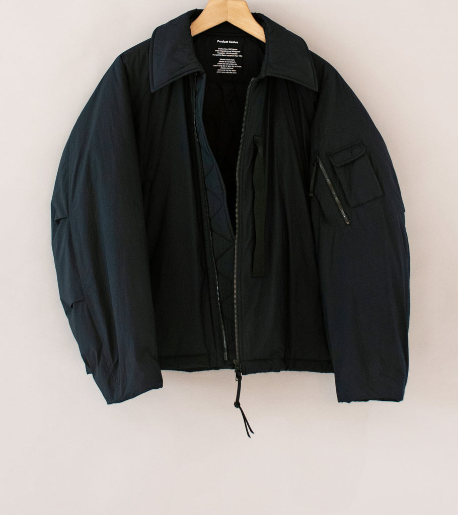 Product Twelve 'Primaloft Puffer Jacket' (Black) – C'H'C'M'