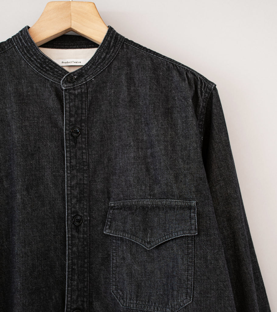 Product Twelve 'City Work Shirt' (Black) – C'H'C'M'
