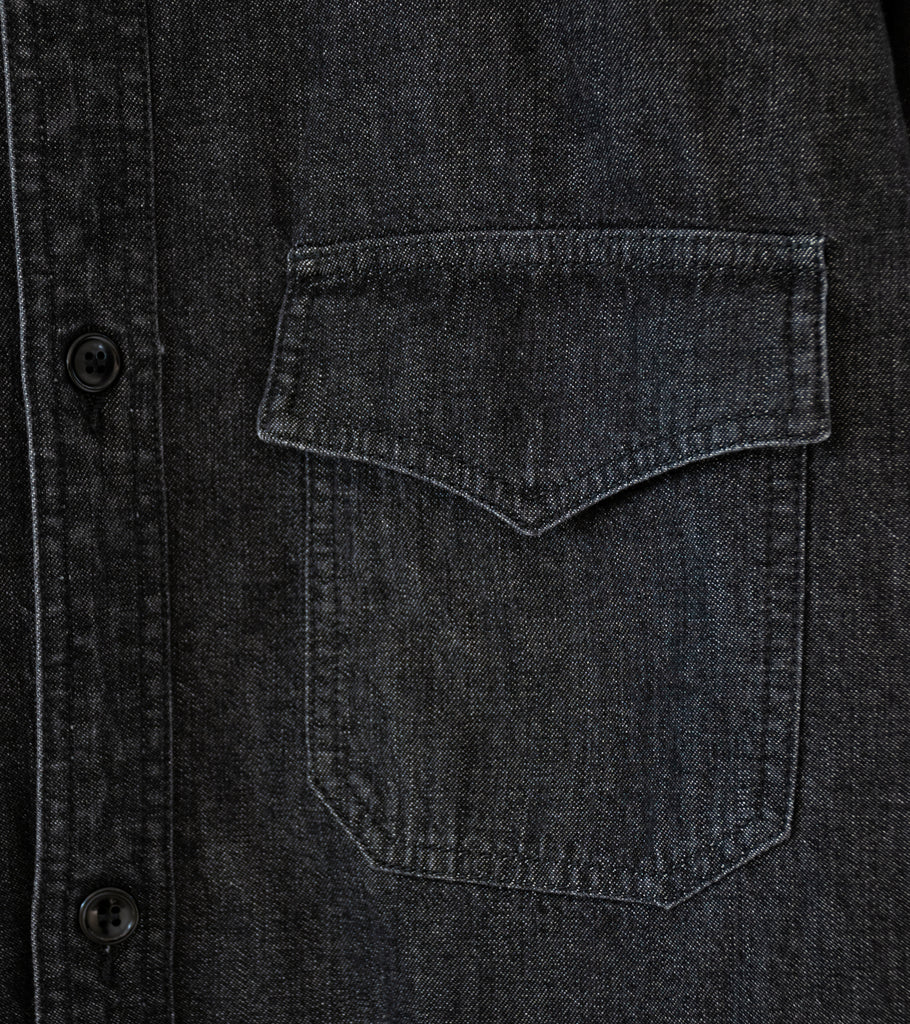 Product Twelve 'City Work Shirt' (Black) – C'H'C'M'