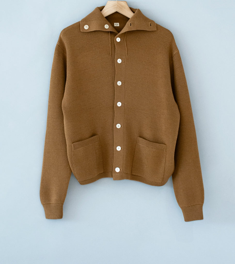 Taiga Takahashi 'Lot. 521 Turtleneck Cardigan' (Camel) – C'H'C'M'