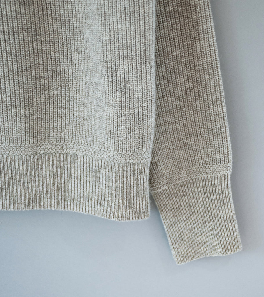 Taiga Takahashi 'Lot. 515 A.R.C Sweater' (Natural Greige) – C'H'C'M'