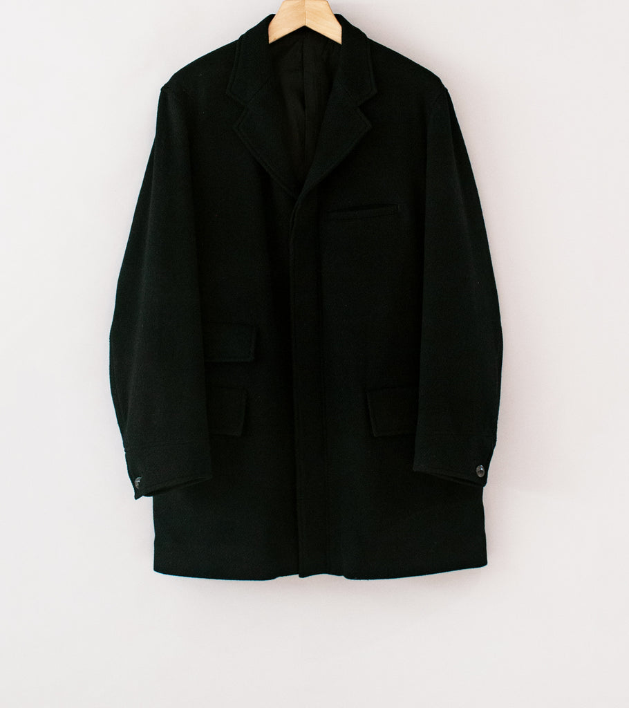 Taiga Takahashi 'Lot. 405 Atelier Coat' (Black) – C'H'C'M'