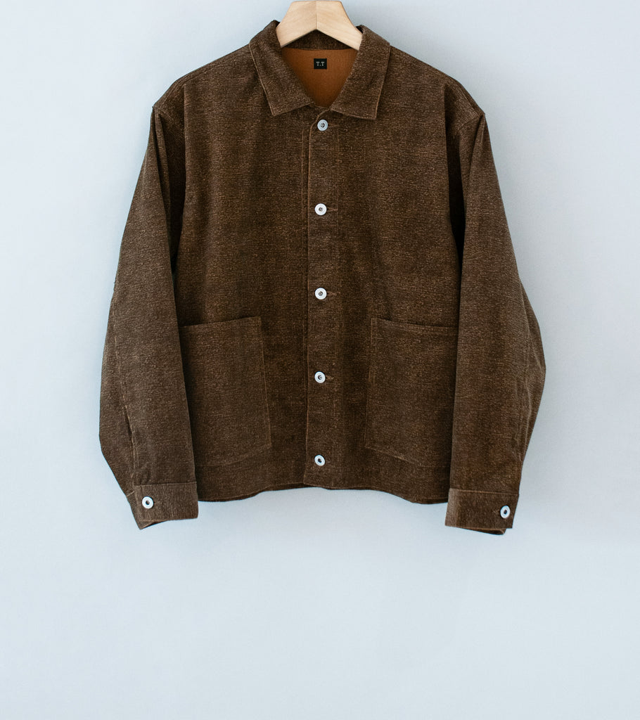 Taiga Takahashi 'Lot. 303 Coverall Jacket' (Melange Brown) – C'H'C'M'