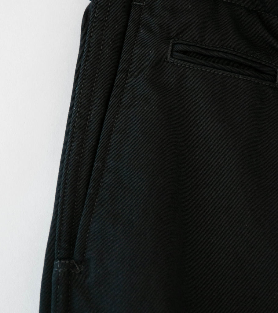 Niceness 'JORDAN Integrated Leather Belt Trousers' (Black) – C'H'C'M'