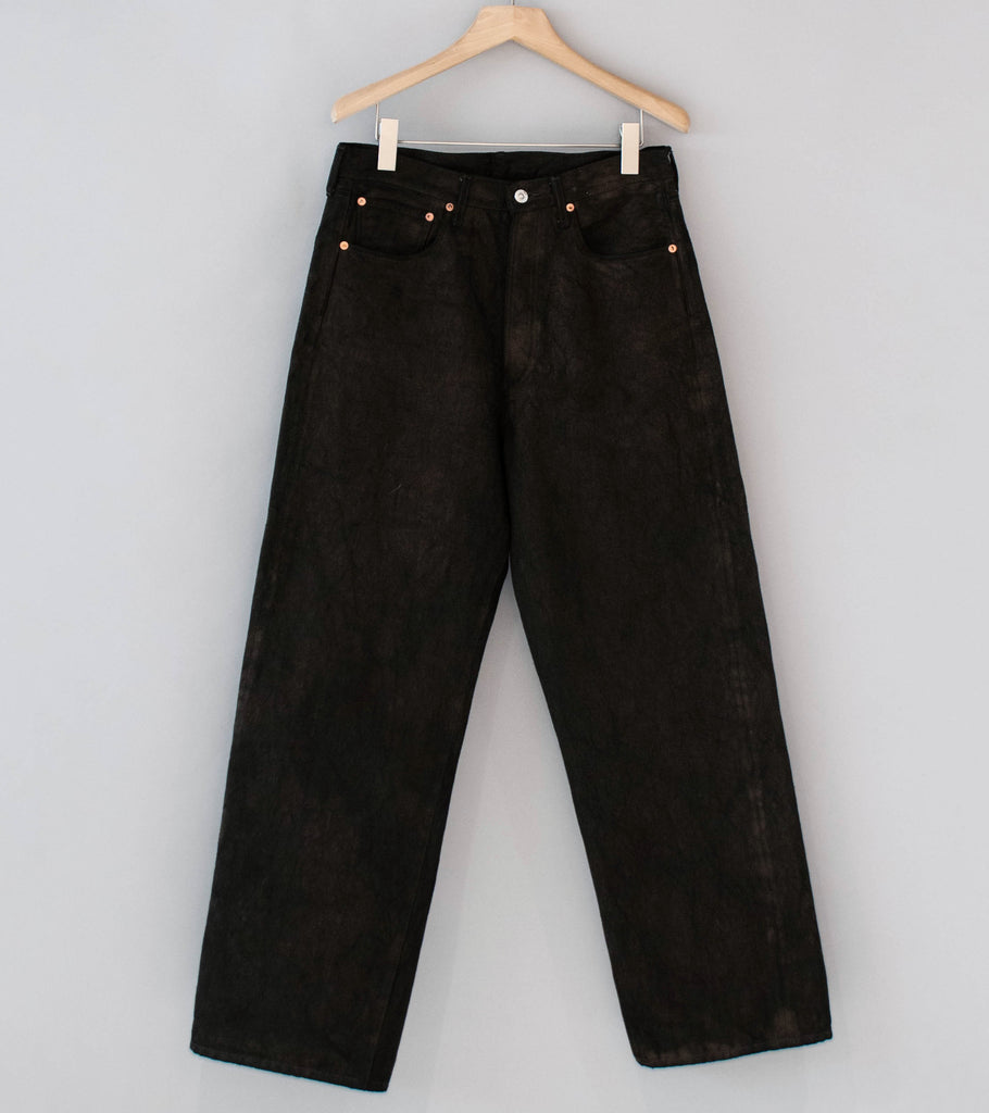 Yoko Sakamoto '5 Pocket Straight Pants' (Kakishibu) – C'H'C'M'