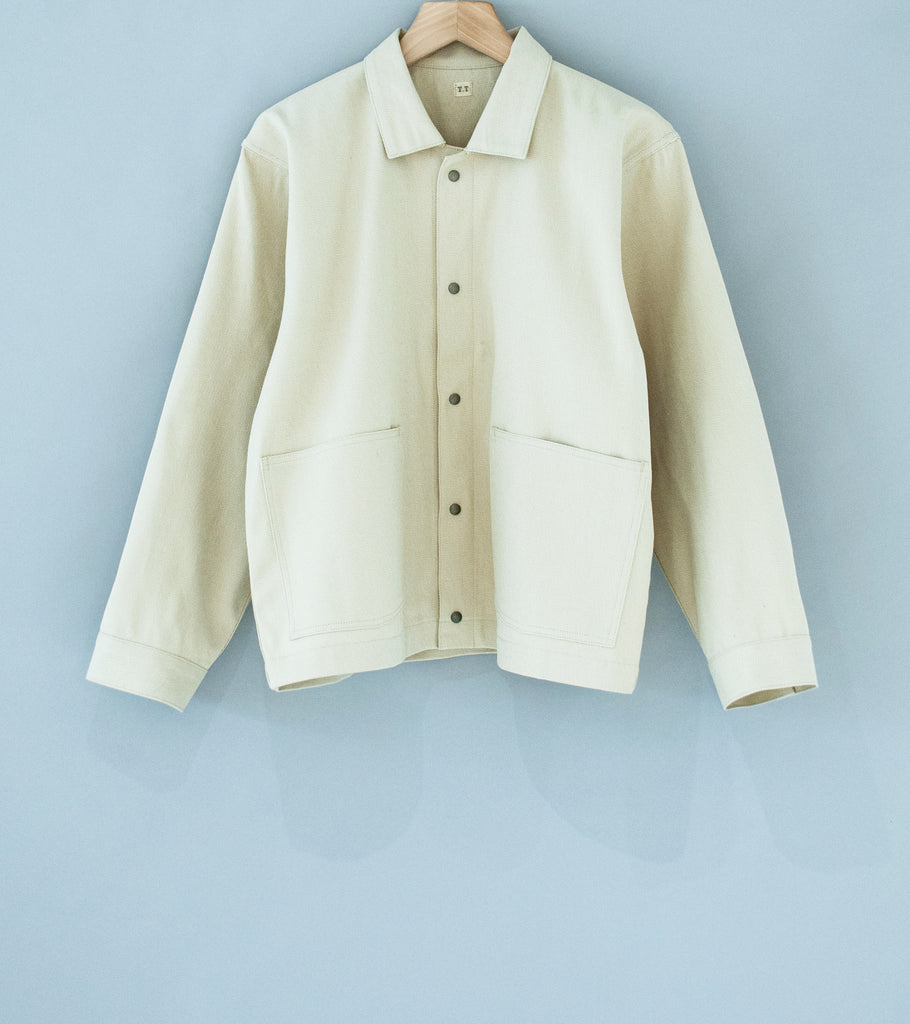 Taiga Takahashi 'Lot 303 Coverall Jacket' (Ivory) – C'H'C'M'