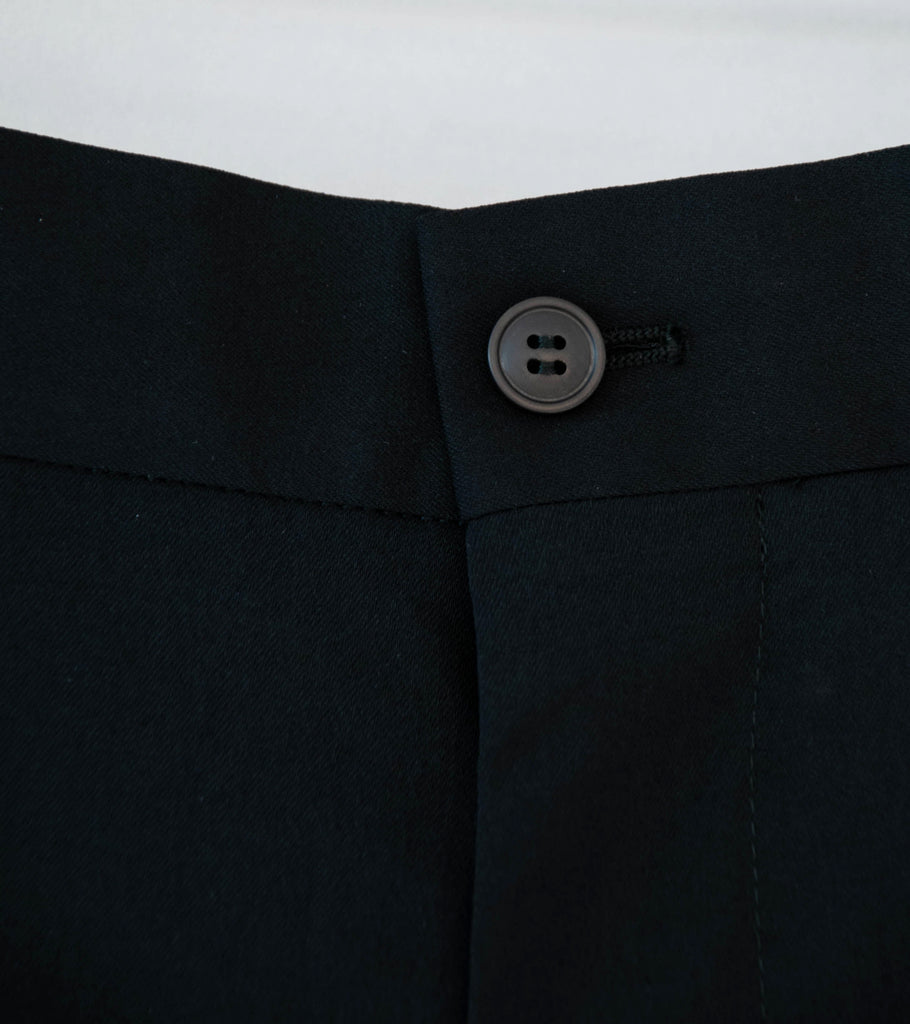 Yoko Sakamoto 'Double Pleated Trousers' (Black) – C'H'C'M'