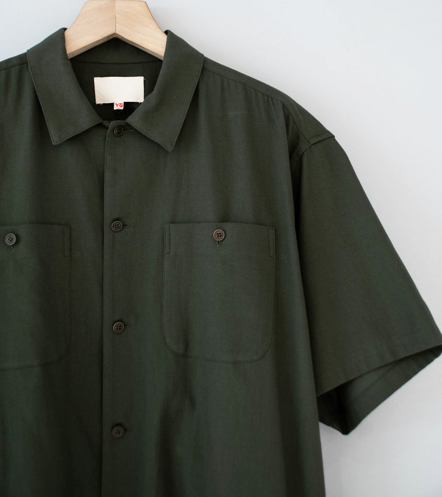 Yoko Sakamoto 'Utility S/S Shirt' (Olive) – C'H'C'M'