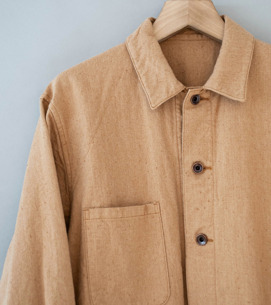 Awasa 'Be Prepared Cotton Duck Coverall Jacket' (Natural) – C'H'C'M'