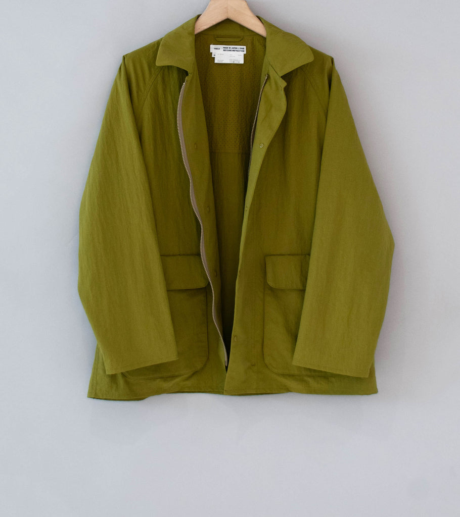 Yaeca 'Short Zip Coat' (Olive) – C'H'C'M'