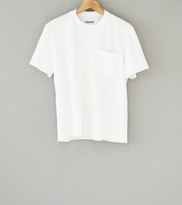 Cavecanum 'Pocket T-Shirt' (White Cotton)