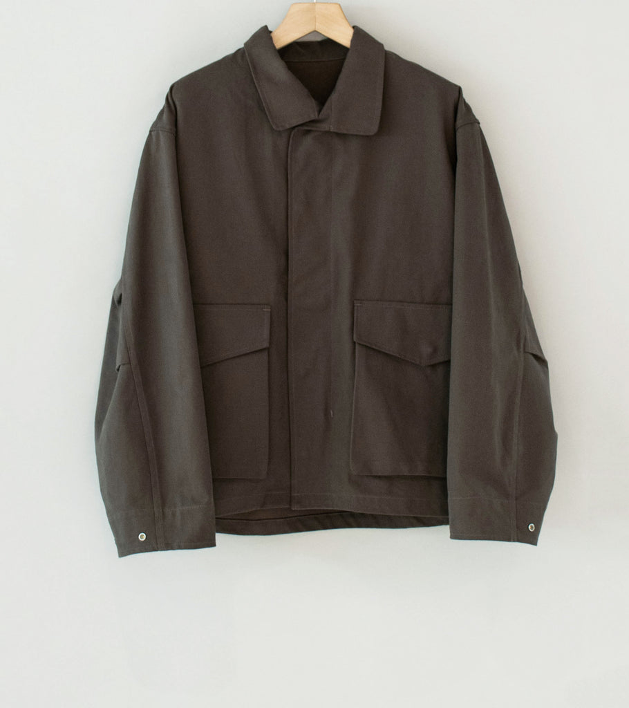 James Coward 'Six Jacket' (Brown Cotton Canvas) – C'H'C'M'