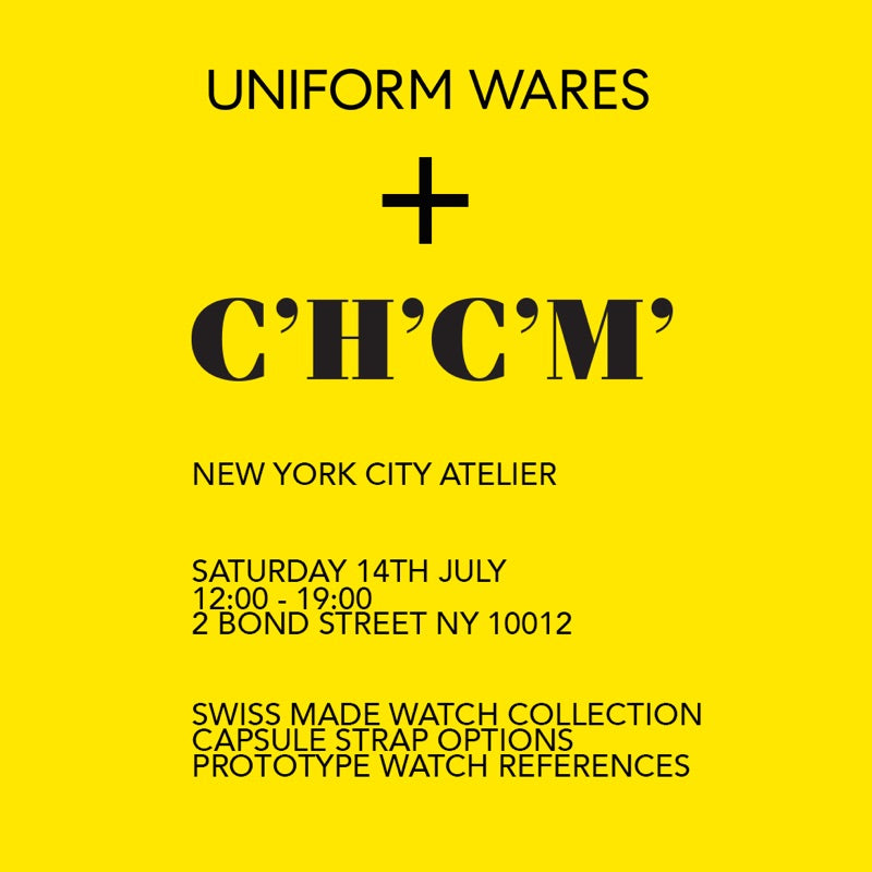 Uniform Wares Atelier at C'H'C'M