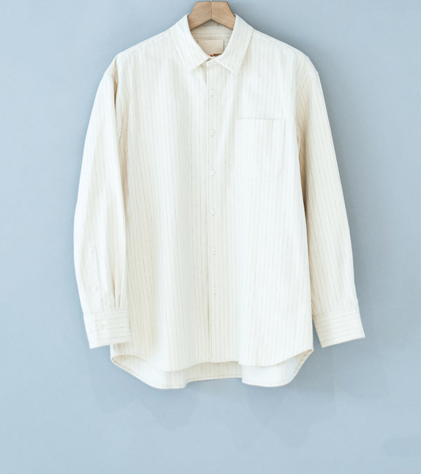 Yoko Sakamoto 'Regular Collar Shirt' (Ecru)