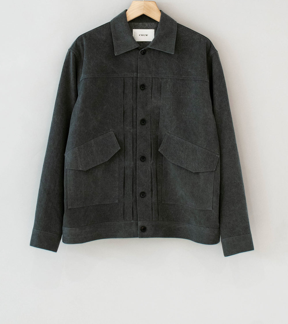 C'H'C'M' 'Flight Jacket' (Black Pigment Coated Nylon)