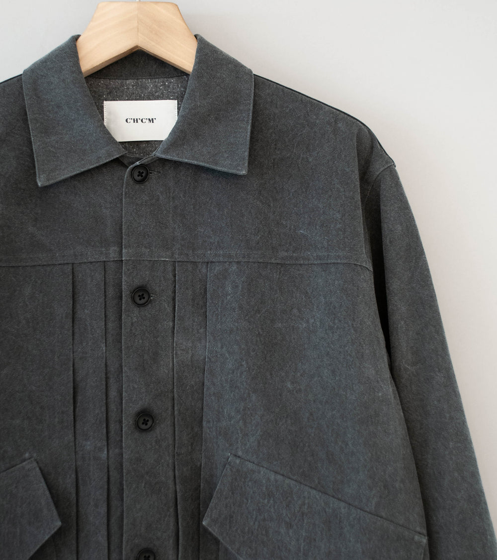 C'H'C'M' 'Flight Jacket' (Black Pigment Coated Nylon)