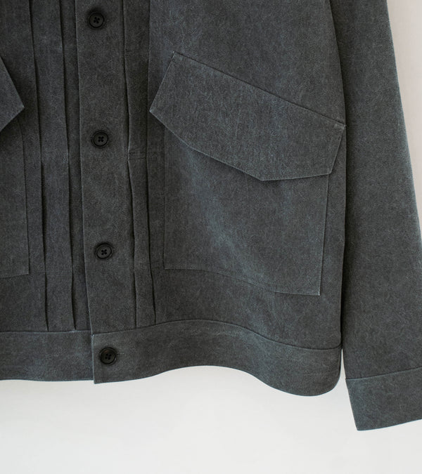 C'H'C'M' 'Flight Jacket' (Black Pigment Coated Nylon)
