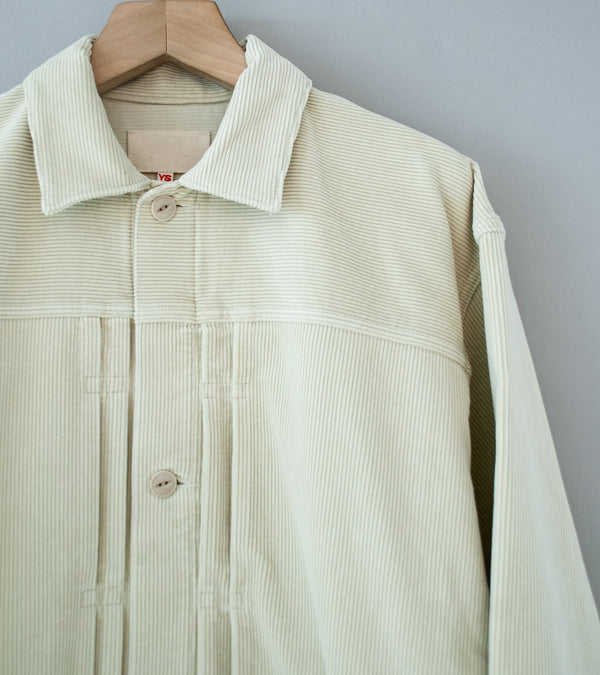 Yoko Sakamoto 'Pleats Jacket' (Ecru)