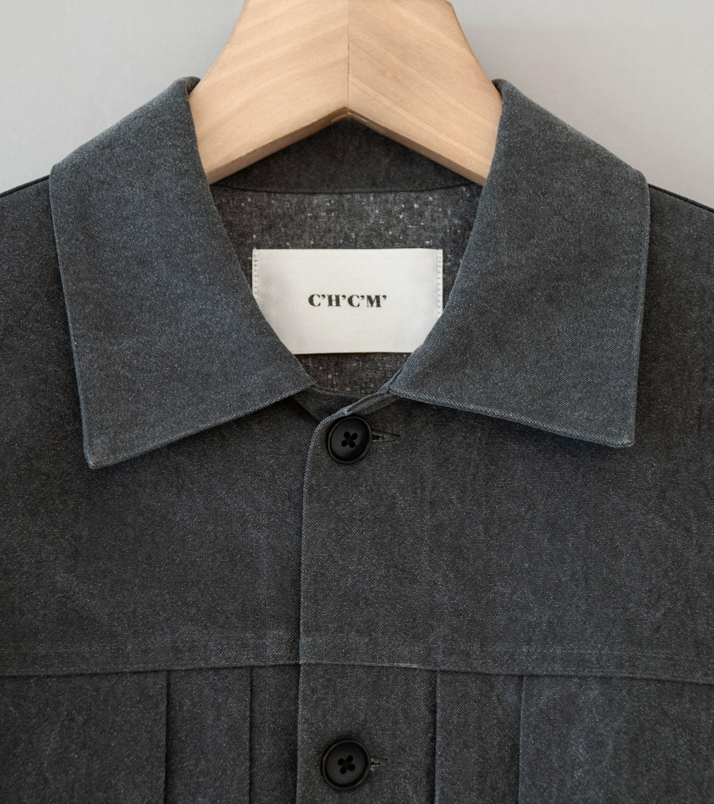 C'H'C'M' 'Flight Jacket' (Black Pigment Coated Nylon)