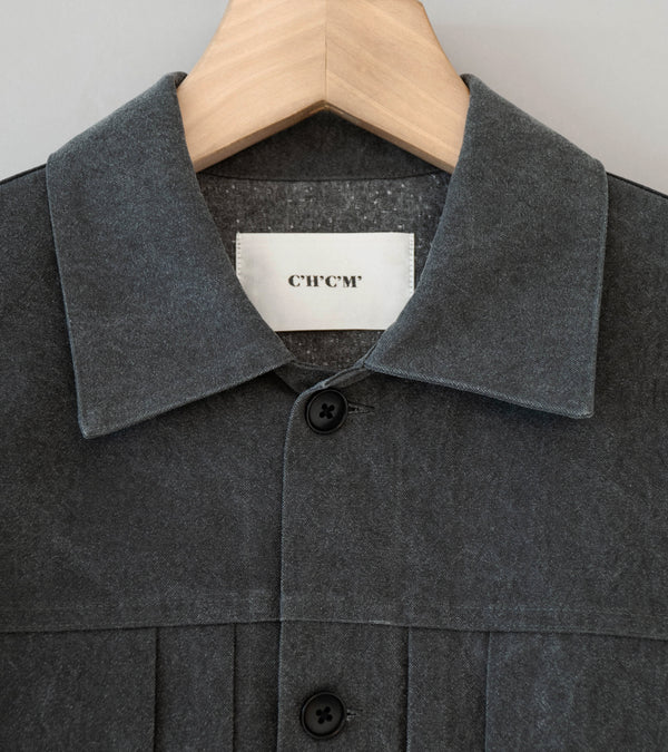 C'H'C'M' 'Flight Jacket' (Black Pigment Coated Nylon)