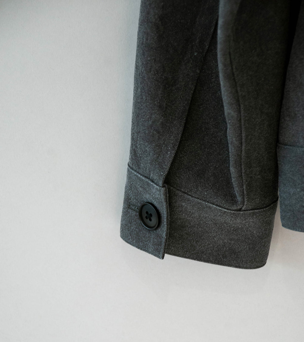 C'H'C'M' 'Flight Jacket' (Black Pigment Coated Nylon)