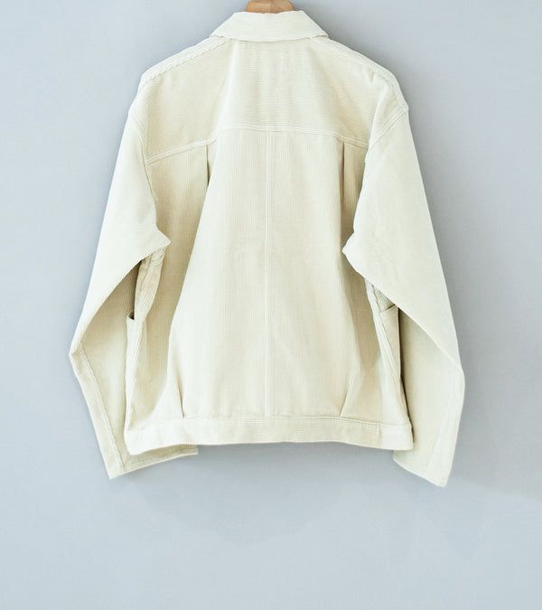 Yoko Sakamoto 'Pleats Jacket' (Ecru)