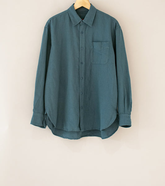 Yoko Sakamoto 'Regular Collar Shirt' (Blue) – C'H'C'M'