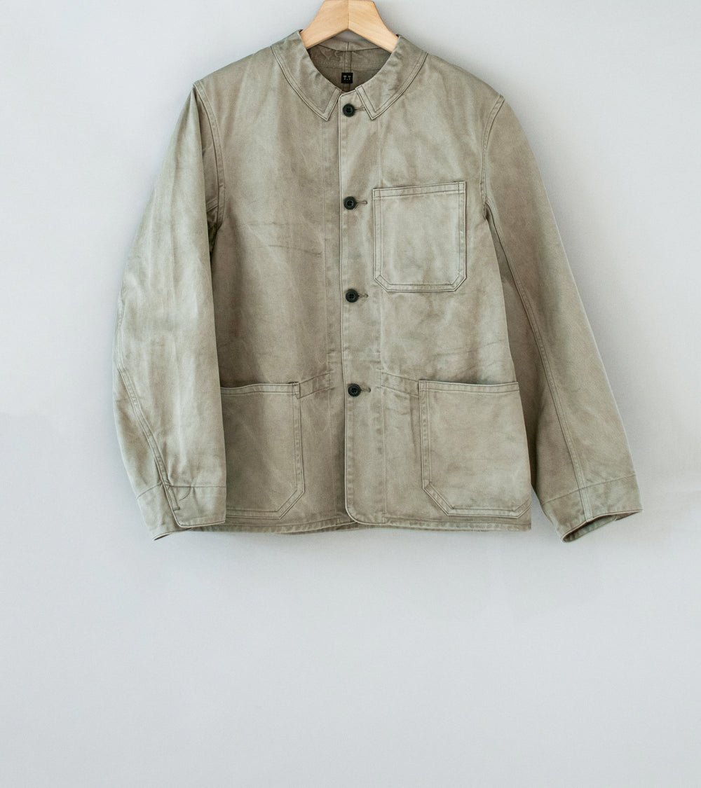 Taiga Takahashi 'Lot. 315 Railoroad Jacket' (Logwood Dyed Gray)