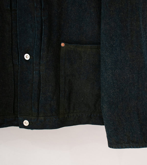 Yoko Sakamoto 'Pleats Blouse' (Yellow Ochre)