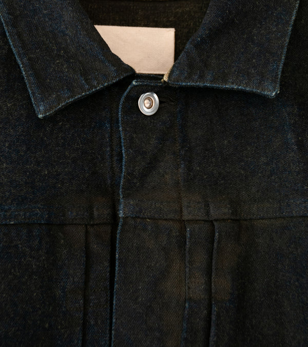 Yoko Sakamoto 'Pleats Blouse' (Yellow Ochre)