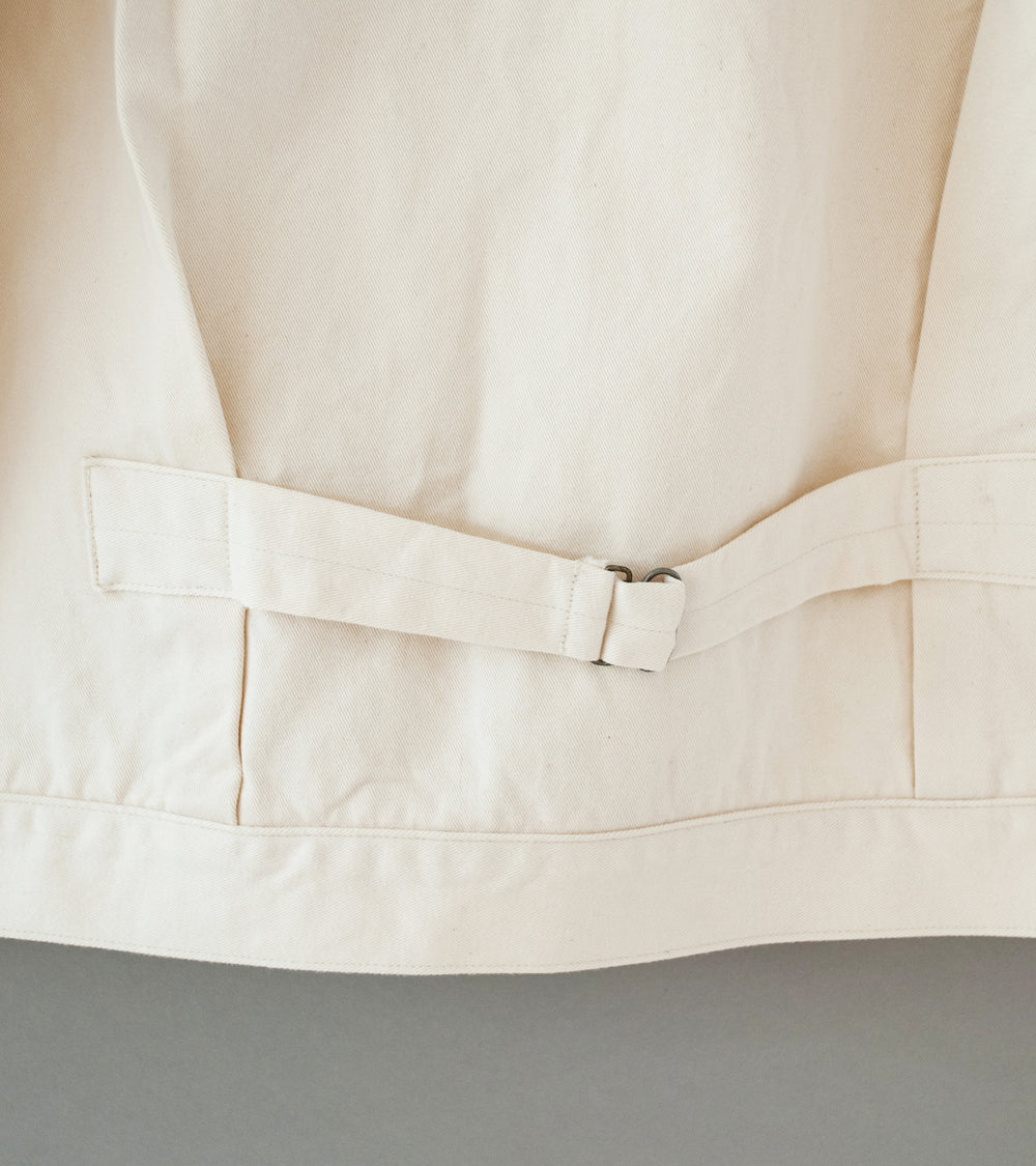 Taiga Takahashi 'Lot. 309 Buckle Backed Jacket' (Ivory)