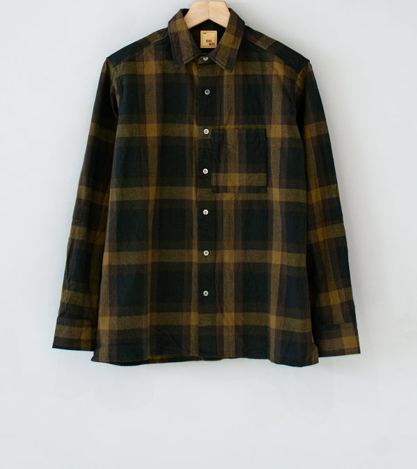 6876 'Ozu Heavy-Weight Shirt' (Khaki)