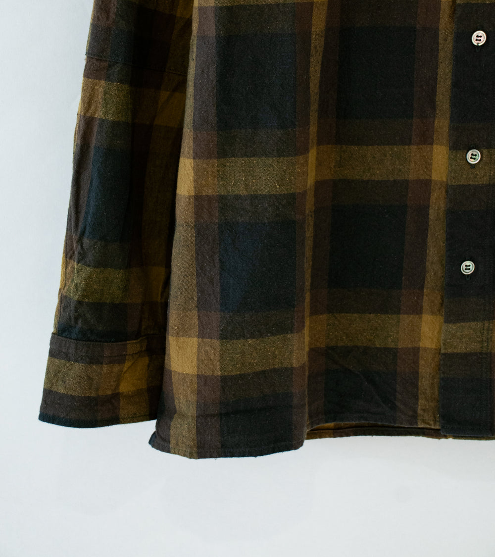 6876 'Ozu Heavy-Weight Shirt' (Khaki)