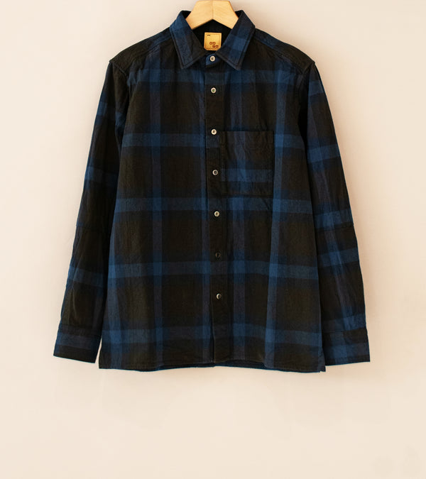 6876 'Ozu Heavy-Weight Shirt' (Blue)