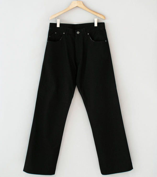 C'H'C'M' 'Jean 7' (Black Pigment Coated Cotton Twill)