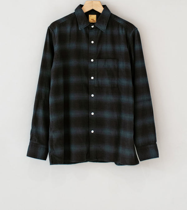 6876 'Ozu Mid-Weight Shirt' (Dark Grey)