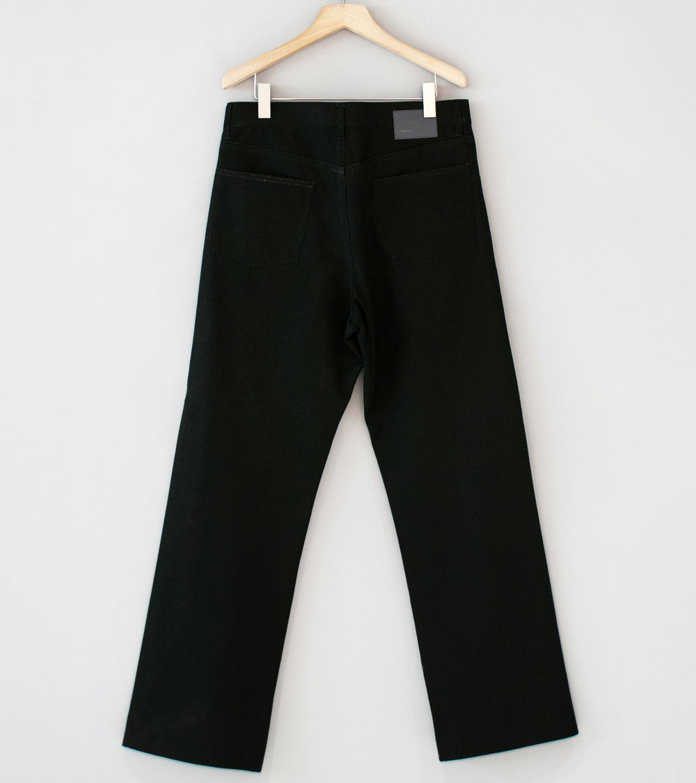 C'H'C'M' 'Jean 7' (Black Pigment Coated Cotton Twill)
